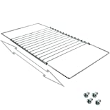 Parrilla de horno extensible y estante de nevera